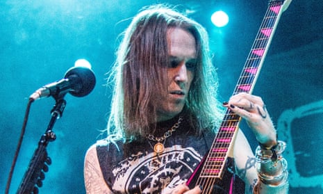 Alexi Laiho performing in 2016.