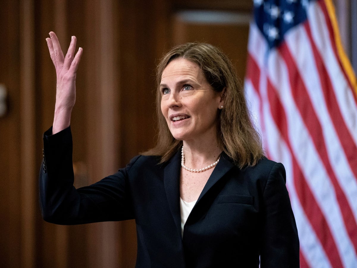 Revealed: leaked video shows Amy Coney Barrett's secretive faith group drove women to tears | US news | The Guardian