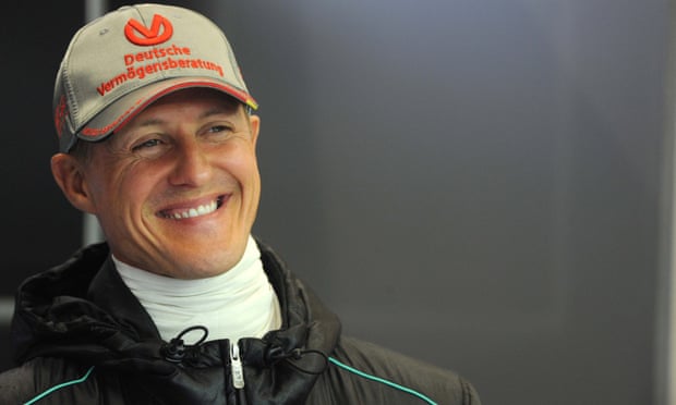 Michael Schumacher at Spa-Francorchamps in 2012. His family have said they are following his wishes in keeping details of his condition private.