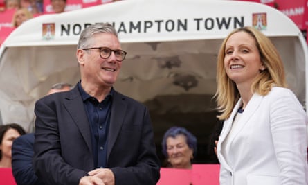 Lucy Rigby and Keir Starmer