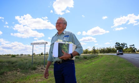 Irrigation engineer Jim Purcell