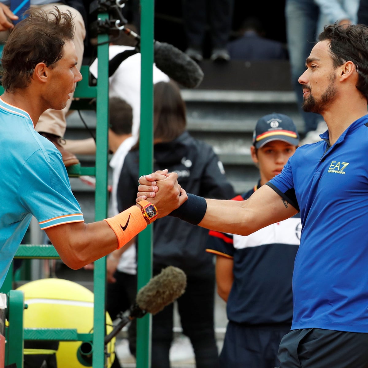 Rafael Nadal Calls Loss To Fognini One Of My Worst Matches On Clay In 14 Years Sport The Guardian