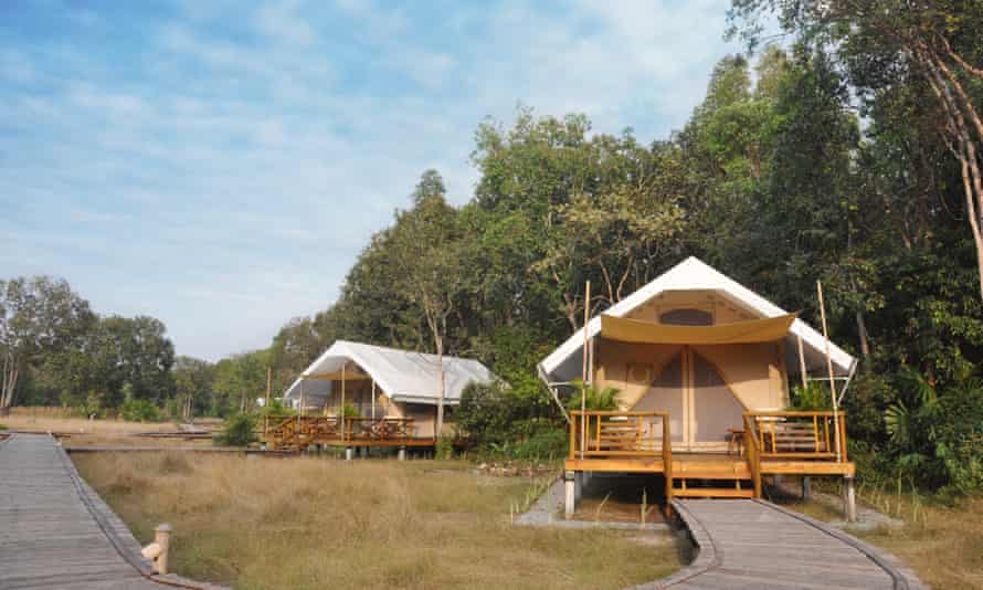 well-equipped safari tents at Cardamom Tented Camp