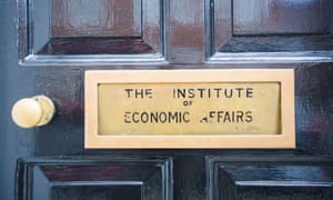 The letterbox on the Institute of Economic Affairs building in London