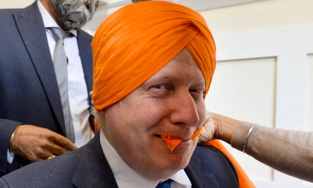 Boris Johnson Apologises After Discussing Alcohol In Sikh Temple Politics The Guardian