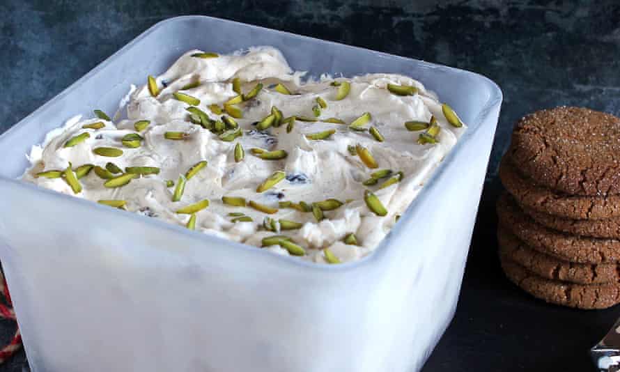 Minced meat ice cream, by Gluten Free Alchemist.