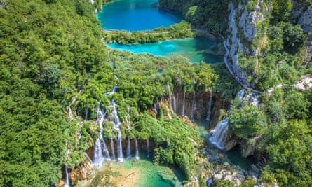 Plitvice Lakes was among Sophie’s stops on the way to Dubrovnik.