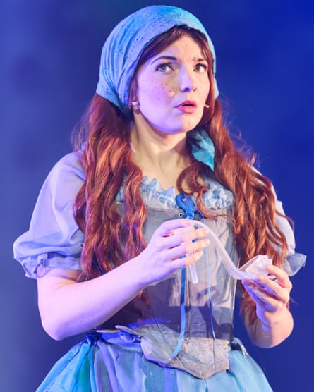 Katie Elin-Salt as Cinderella.