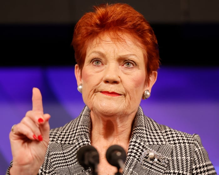 Pauline Hanson says Australia must be ‘monocultural’ in Press Club address – video