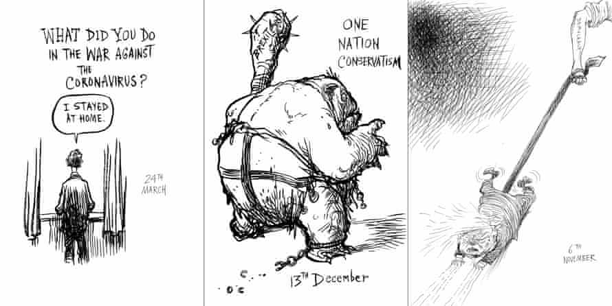 Drawing comfort: the sketchbooks that got Chris Riddell through 2020 | Politics books 1 13872