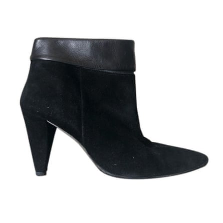 Black suede Suede is always versatile – just be sure to protect it against the elements. £35, COSRESELL.COM