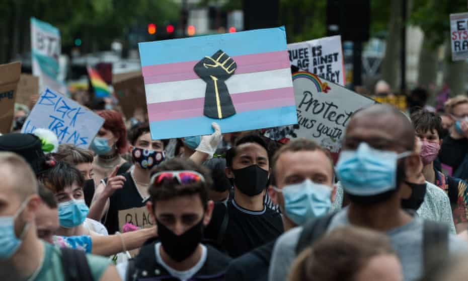 Trans rights rally