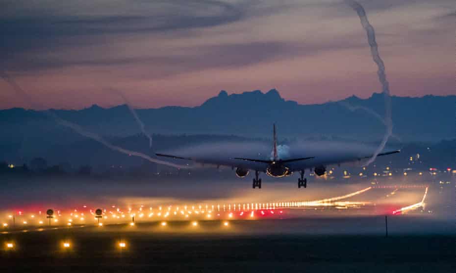 An Airbus A330 lands at Zurich airport. By 2020 passengers could be sleeping in the cargo hold. 