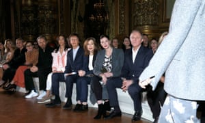 Paul McCartney among his daughter’s front row ‘squad’
