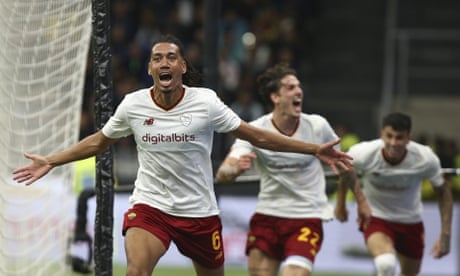 European roundup: Roma beat Inter as Dortmund slump to Cologne defeat