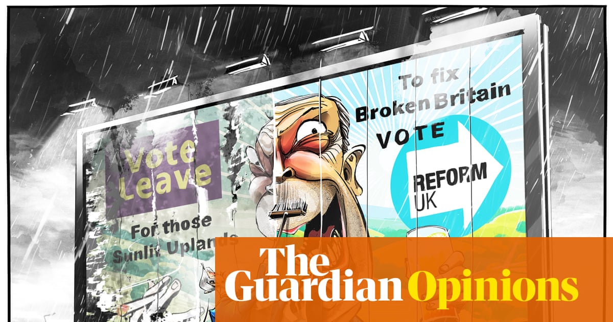 Ella Baron on Nigel Farage’s vision for Britain – cartoon