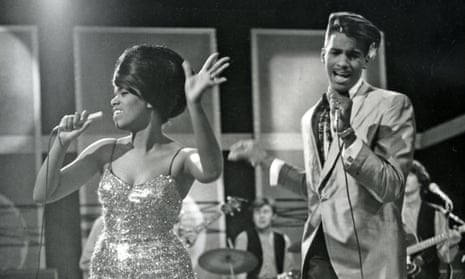 Inez and Charlie Foxx performing in 1964, the same year they were booked as a support act for the Rolling Stones.