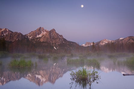 Stanley Lake in the Sawtooth Mountains, Idaho