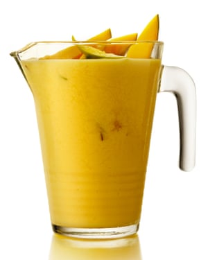 Giles Looker’s mango green tea lassi.