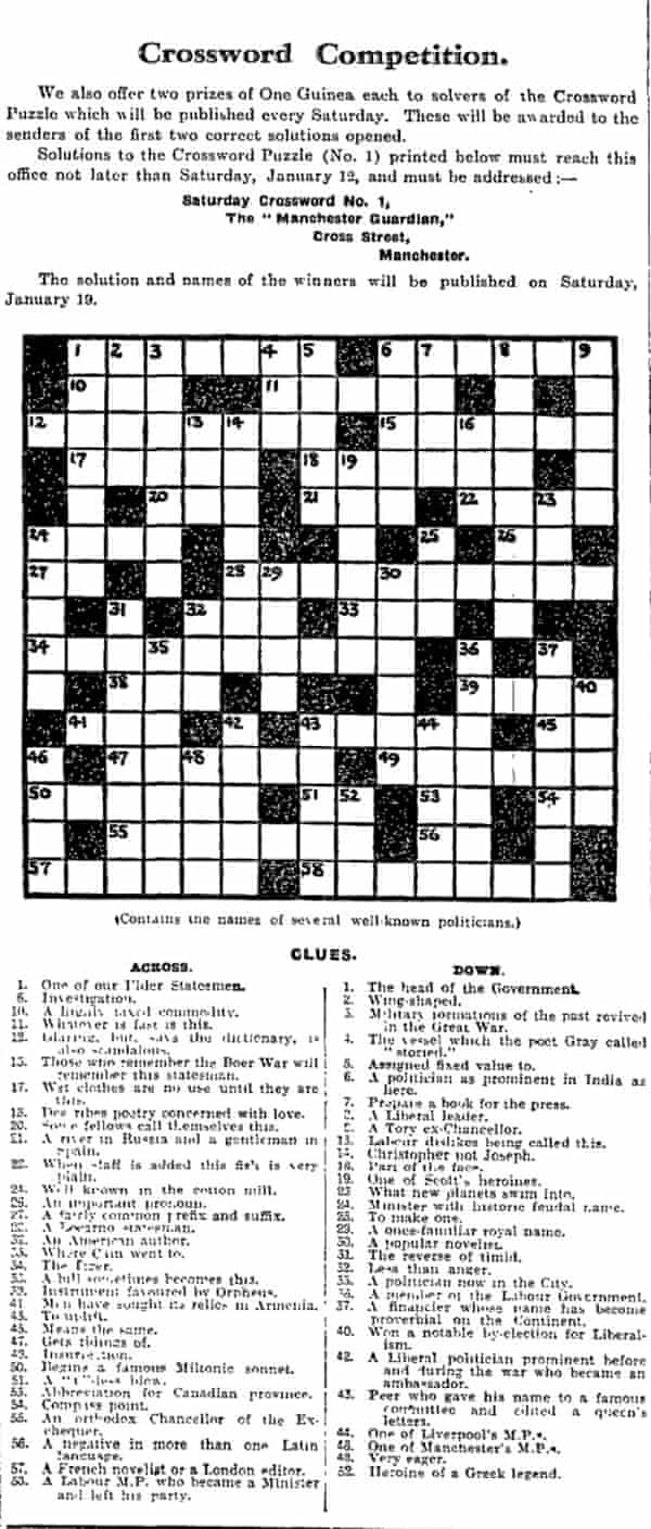 Crossword Blog Why Are Puzzles Symmetrical Crosswords The Guardian Crossword Blog Why Are Puzzles Symmetrical Crosswords The Guardian