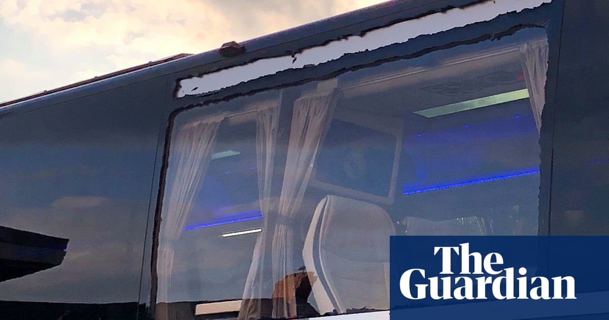 Police to investigate after Real Madrid bus window broken before Liverpool tie