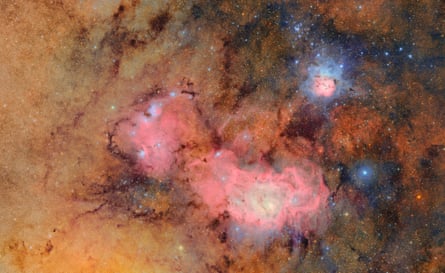 Nebulas as seen from Earth