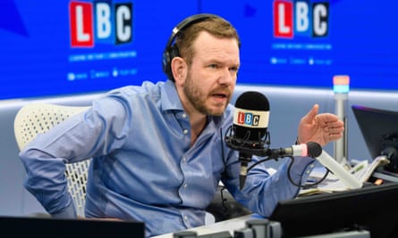 James O’Brien on air at LBC