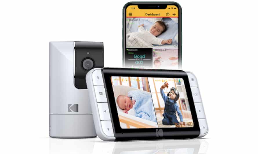 The Kodak Cherish C525 baby monitor camera.