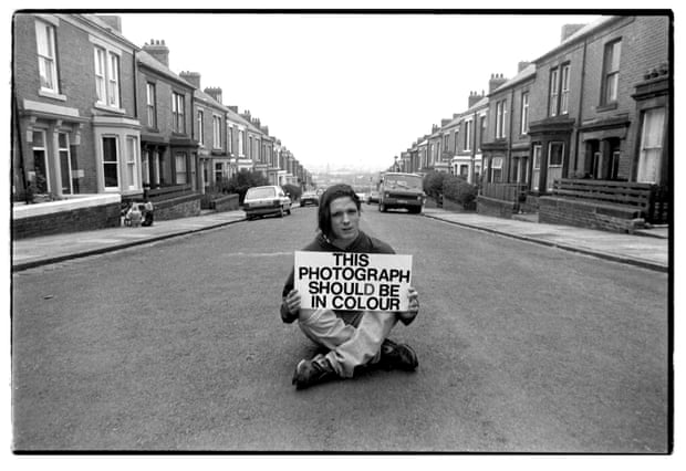 Artist Jeremy Deller wanted to be photographed in a Coronation Street setting.