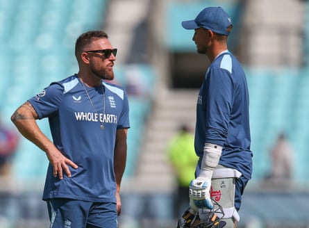Brendon McCullum discusses nan standard of nan task up pinch Joe Root earlier nan commencement of play connected time 5 of nan 2nd Test
