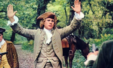 Ryan O’Neal in Stanley Kubrick’s Barry Lyndon, 1975.