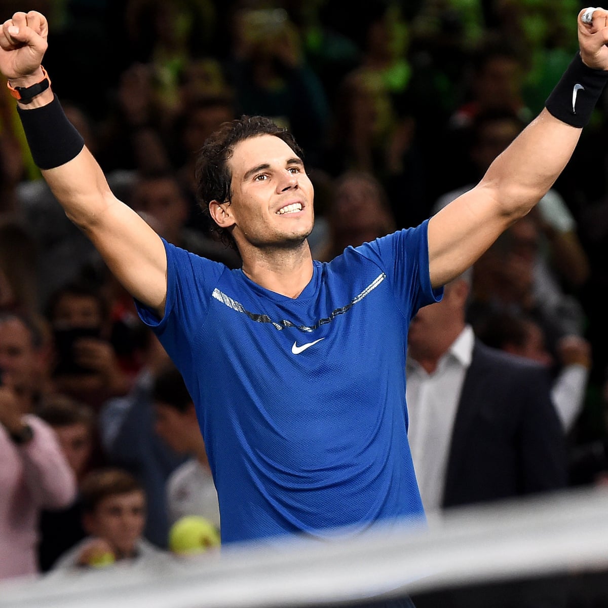 Rafael Nadal S Victory At Paris Masters Ensures He Will End 2017 As World No1 Rafael Nadal The Guardian