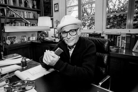 Norman Lear at home.