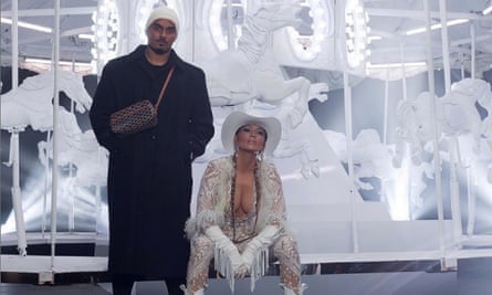 Umar Kamani with Jennifer Lopez