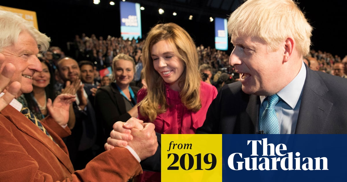 Boris Johnson The Strangest Moments From The Pm S Tory Conference Speech Video Politics The Guardian