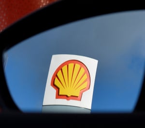 A Shell logo.