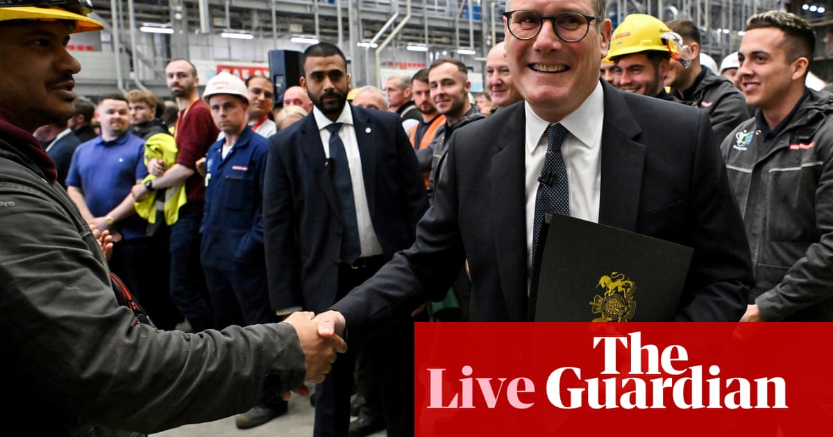 UK moving to ‘war-fighting readiness’, Starmer says, as he calls on ‘every part of society’ to play role in defence – politics live | Politics UK moving to ‘war-fighting readiness’, Starmer says, as he calls on ‘every part of society’ to play role in defence – politics live | Politics