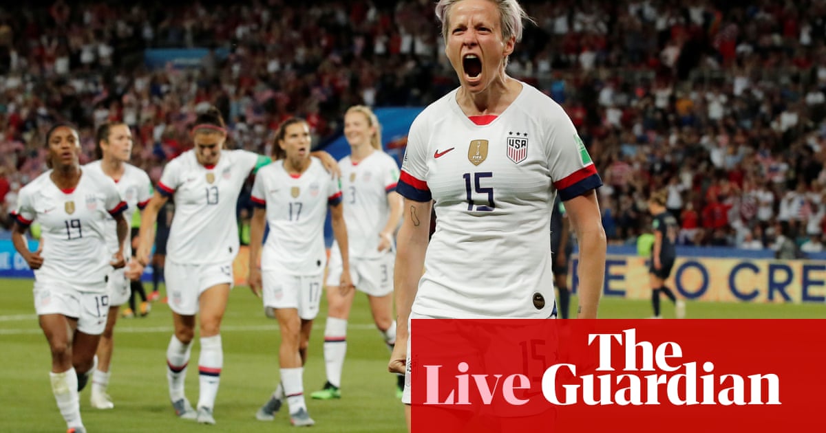 France 1 2 Usa Women S World Cup Quarter Final As It Happened