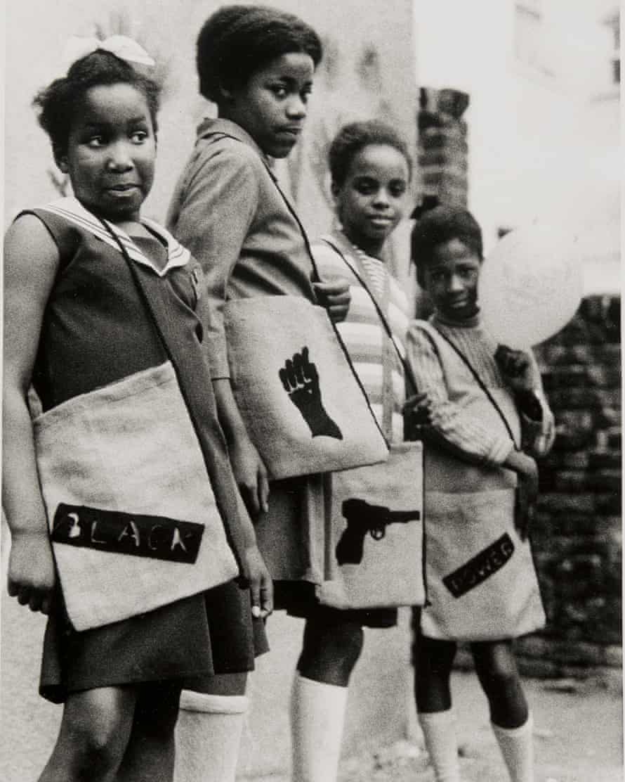 Black Panther satchel, 1970 by Neil Kenlock.