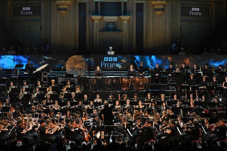Youthful fire … the massed ranks of the NYO.