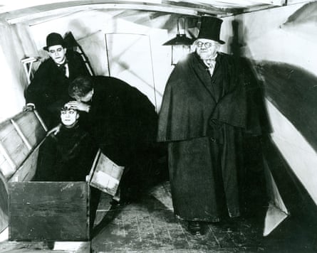 A scene from The Cabinet of Dr Caligari
