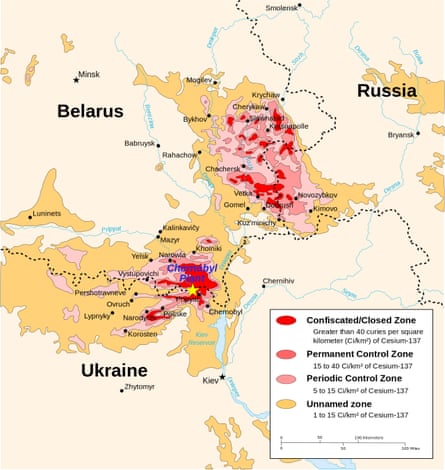 Chernobyl radiation map from CIA handbook (<a href="https://commons.wikimedia.org/wiki/User:Sting">Sting</a> (vectorisation), <a href="https://commons.wikimedia.org/wiki/User:Mtruch">MTruch</a> (English translation), <a href="https://en.wikipedia.org/wiki/User:Makeemlighter">Makeemlighter</a> (English translation).