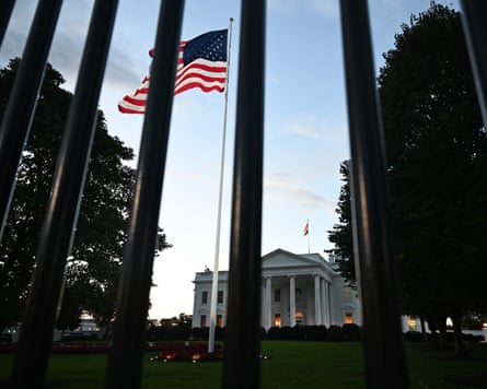 The White House pictured in October.