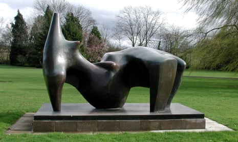 Henry Moore’s Reclining Figure sculpture, worth more than £3m, stolen in December 2005. 