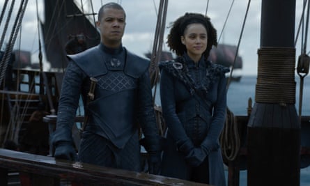 ‘Missed opportunity’ … with Grey Worm in Game of Thrones.