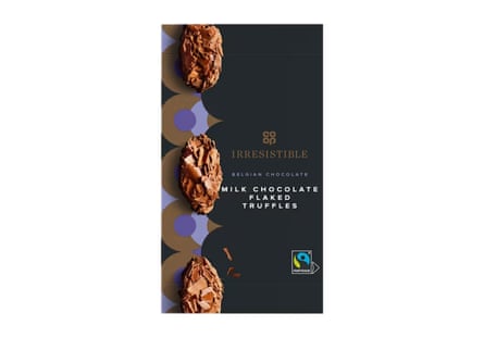 Co-op Irresistible Belgian Chocolate Flaked Truffles