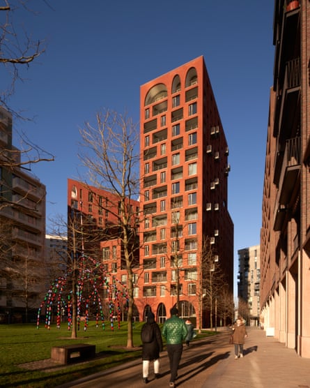 Cadence, Alison Brooks Architects’s recently completed residential block.