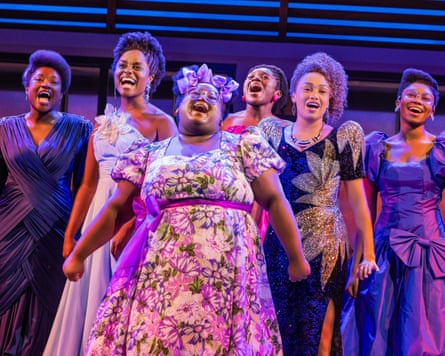 A group of women on stage
