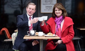 Irish prime minister and Fine Gael leader Enda Kenny and Labour party leader Joan Burton, warn against voting for independent candidates.