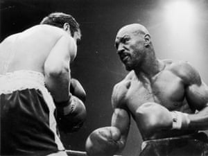 Marvin Hagler and Alan Minter